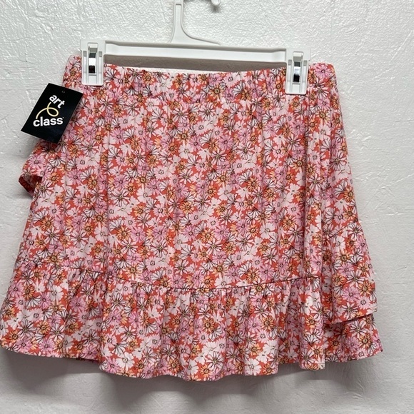 Art Class - Girls' Floral Ruffle Skirt - Picture 10 of 14